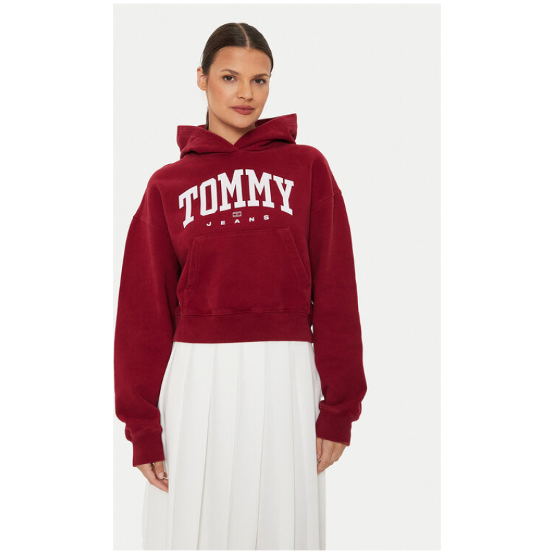 TOMMY JEANS VTG VARSITY 1 HOODIE